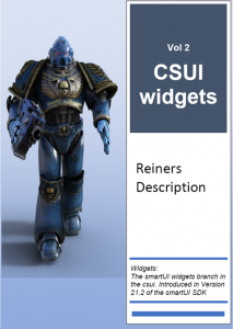Volume 2: CSUI Widgets
